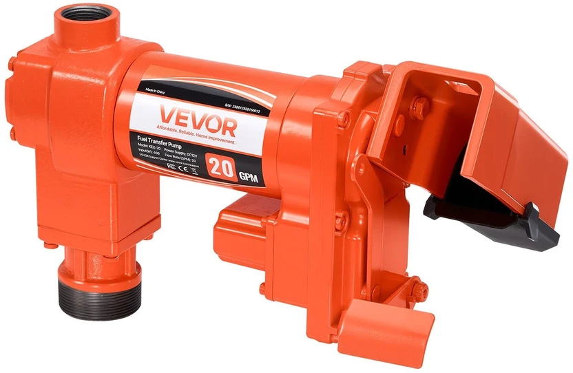 VEVOR Kuro perdavimo pompa 12V su žarna ir antgaliu