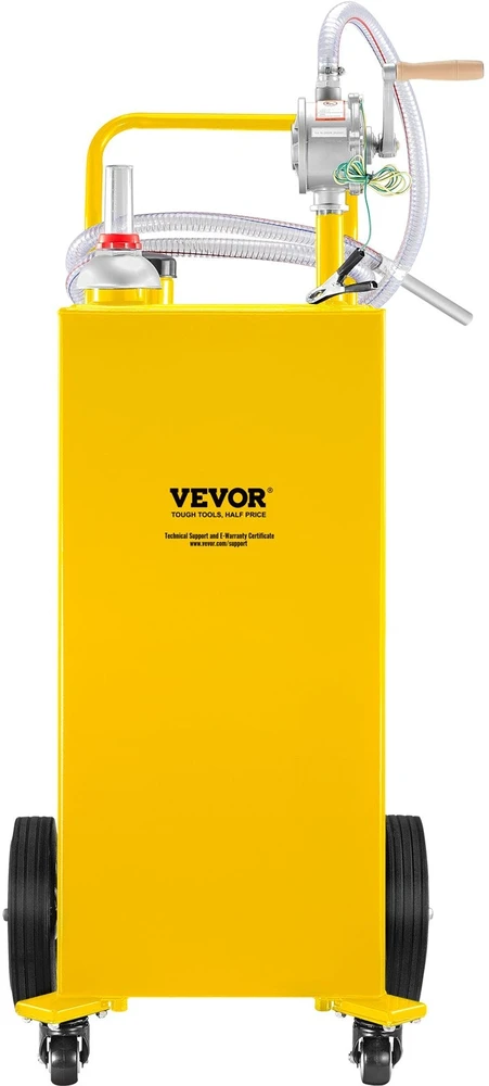 VEVOR 35 galonų kuro vežimėlis su pompa