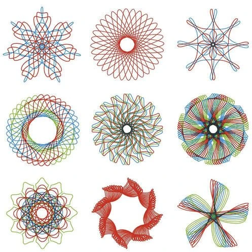 Piešimo rinkinys - spirografas Maaleo 24346