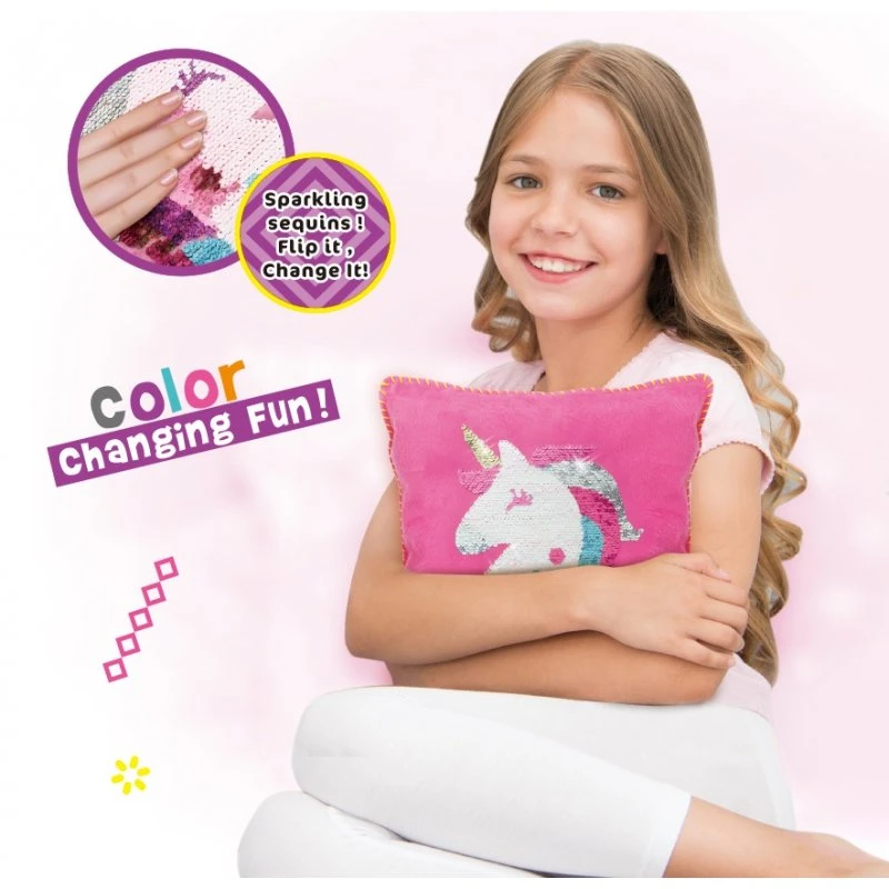Woopie Artfun WOOPIE Kurybinis Rinkinys - Kūdikiška Dekoratyvinė Pagalvėlė Vienaragis