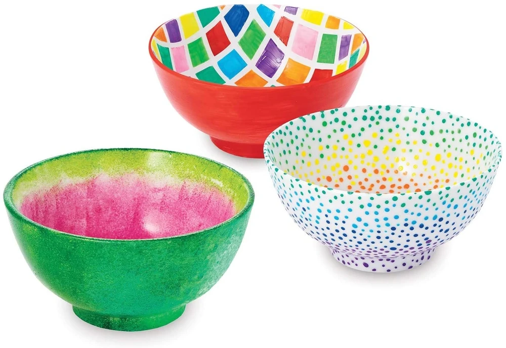 Kūrybinis rinkinys „Paint Your Own Porcelain Bowls“