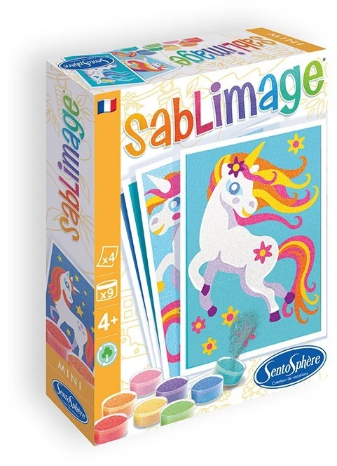 Kūrybinis smėlio rinkinys „Vienaragiai“