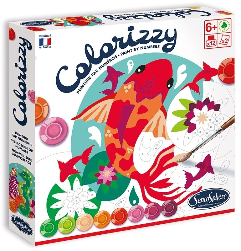 Kūrybinis spalvinimo rinkinys „Colorizzy Povandeninis pasaulis”