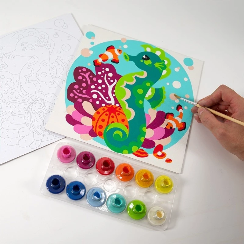 Kūrybinis spalvinimo rinkinys „Colorizzy Povandeninis pasaulis”
