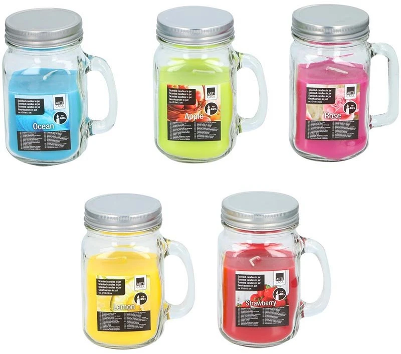 Articasa Arti Casa - Scented candle in a jar (Ocean)