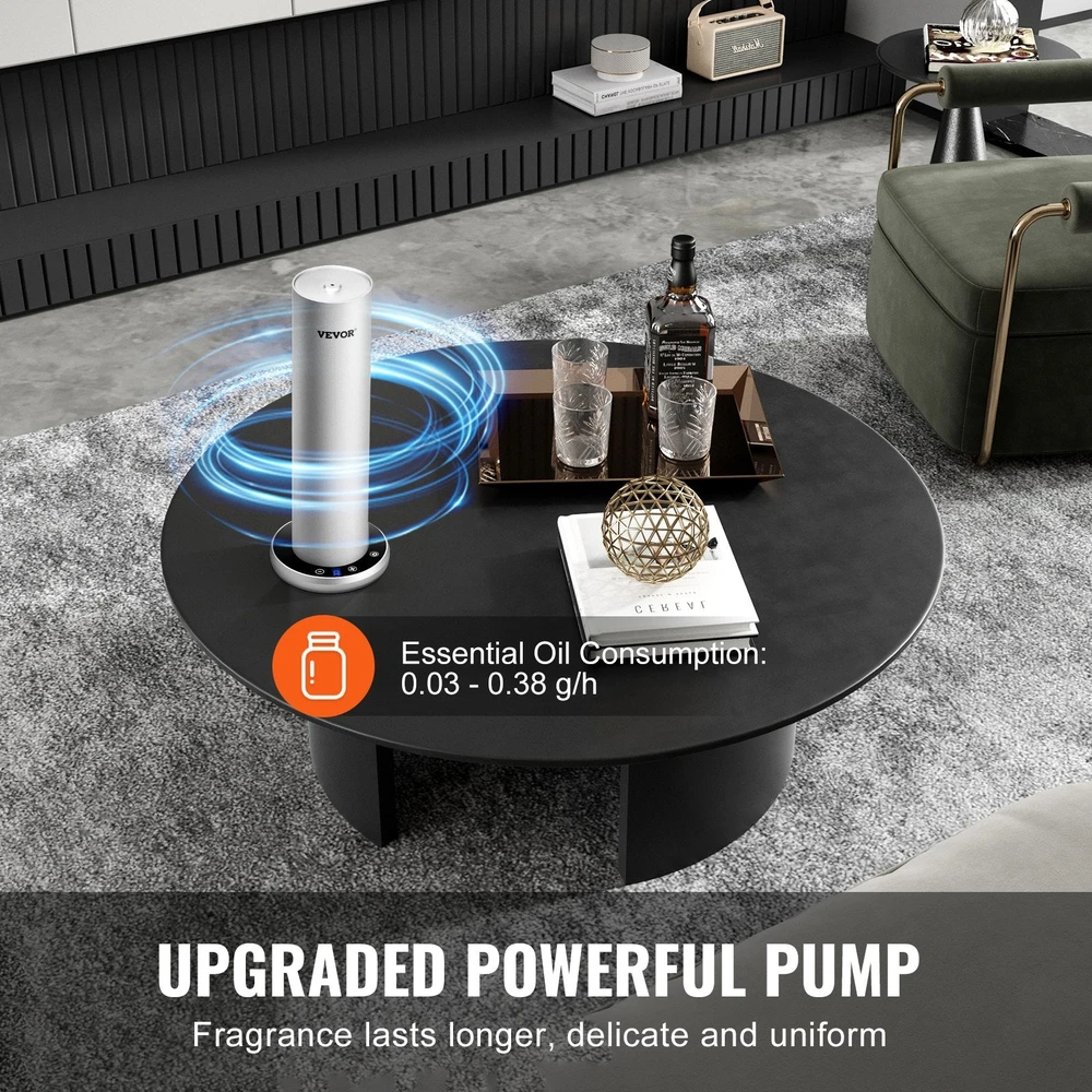 Drėkintuvas VEVOR Kvapų difuzorius 120 ml Bluetooth 93 m² be vandens