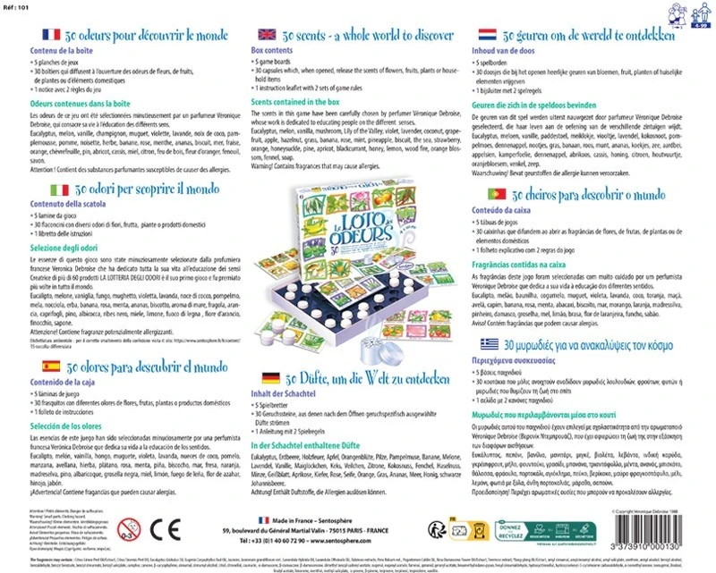 Kvapų pažinimo žaidimas - Gamtos kvapai