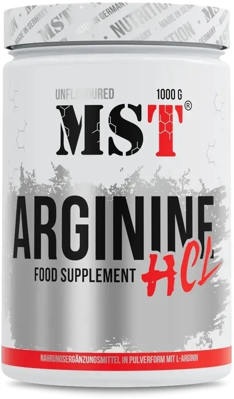 L-arginino hidrochlorido milteliai MST Arginine HCL 1000 g