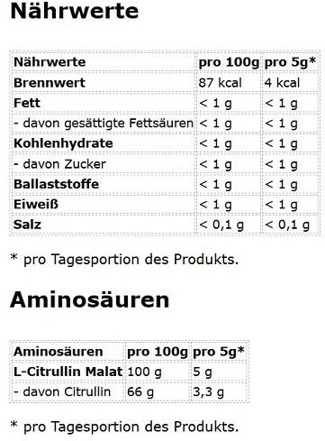 NNT Citrulinas 210g