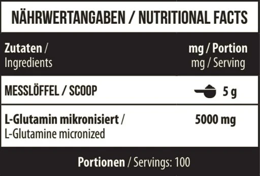 MST Glutaminas 500g