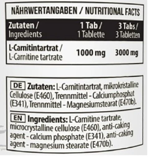 MST L-Carnitinas 1000 (90 Tab.)
