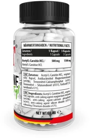 MST L-Karnitinas Acetilas 90 Kapsulių