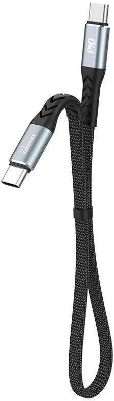 USB-C į USB-C Dudao 100 W PD 0.23 m laidas (juodas)