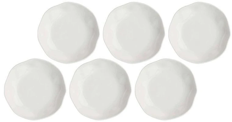 La Porcellana Bianca LPB Set of 6 deep plates 21 cm La Porcel. Bi.