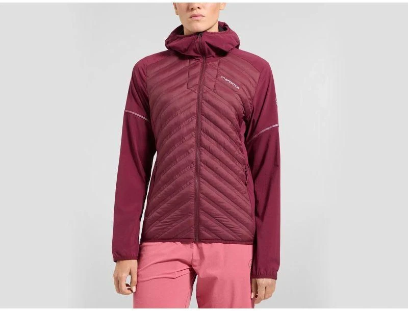 La Sportiva Koro JKT W ZARJ 015 R25W04 moteriška striukė, raudono medžio/kreidinė
