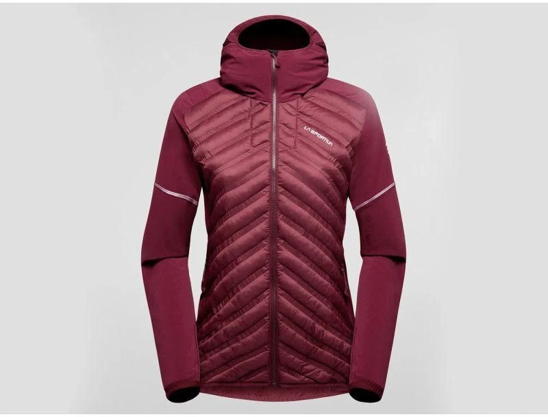 La Sportiva Koro JKT W ZARJ 015 R25W04 moteriška striukė, raudono medžio/kreidinė