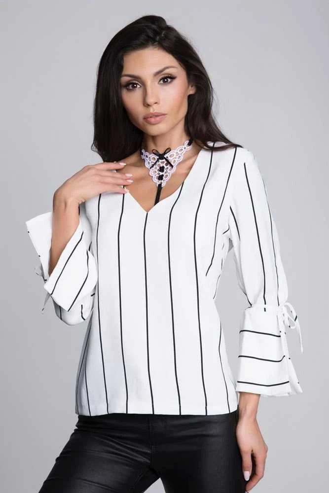 Lady Boss Collet Balta petnešėlė