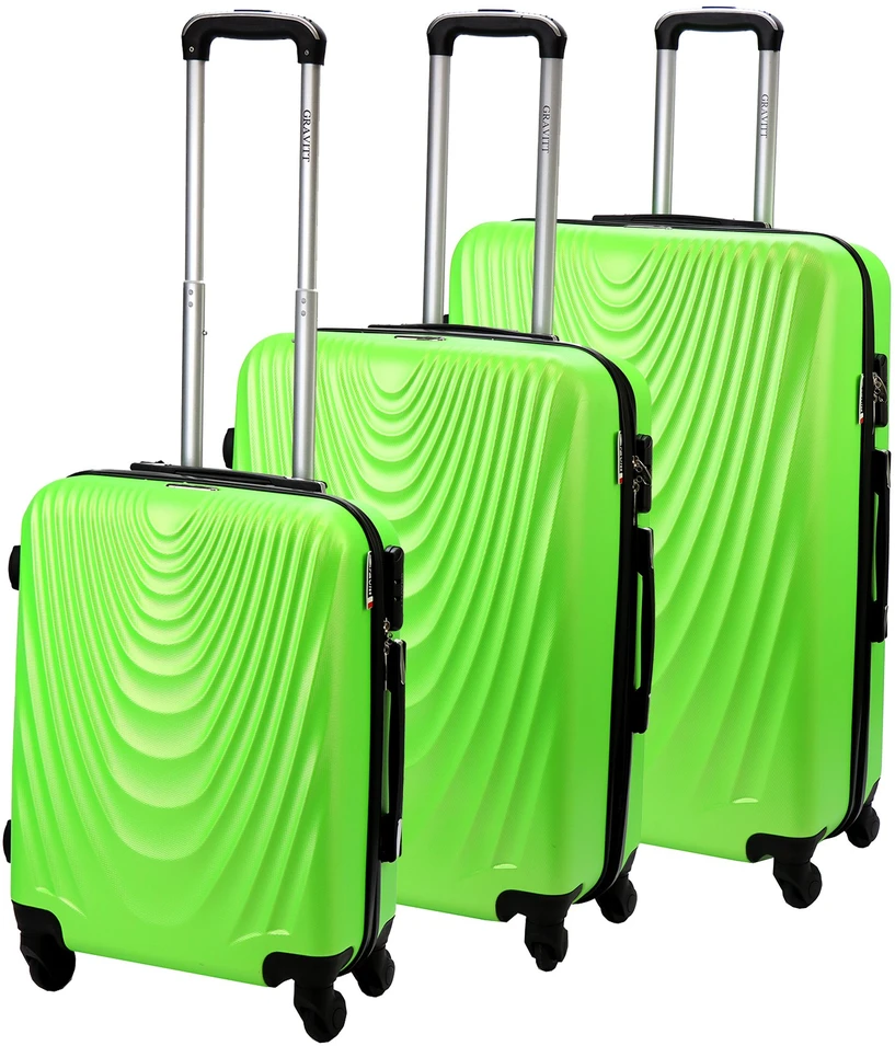 Kelioninis Lagaminų rinkinys Gravitt #1050 x3 Z