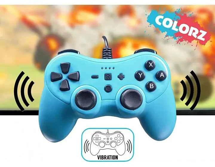 „Subsonic“ laidinis valdiklis „Colorz Neon Mėlyna“, skirtas „Switch“