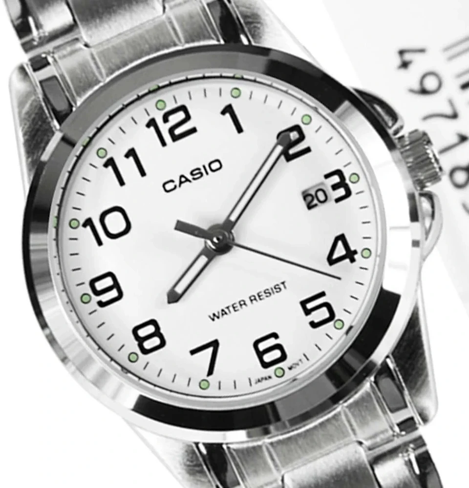 Laikrodis Casio Vintage kolekcija CASIO COLLECTION LADY DATE - Balta LTP-1215A-7B2DF