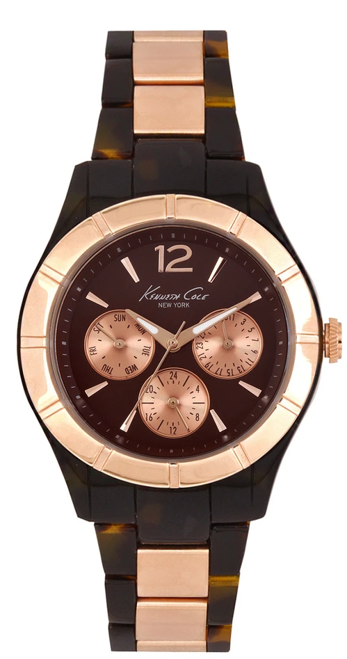 Laikrodis KENNETH COLE IKC0003. Kwarcowy, Kolor ruda. Kobieta.