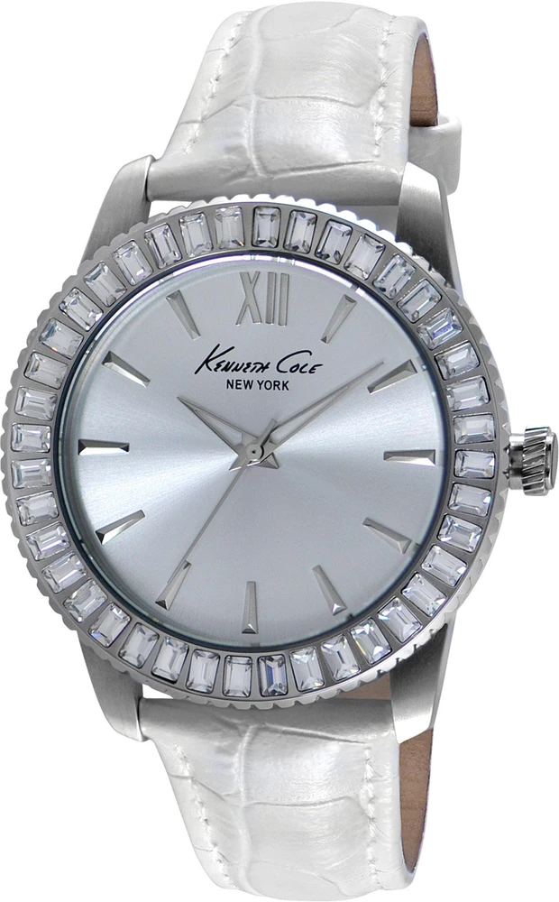 Laikrodis KENNETH COLE IKC2849. Kwarcowy, Kolor sidabrinė. Kobieta.