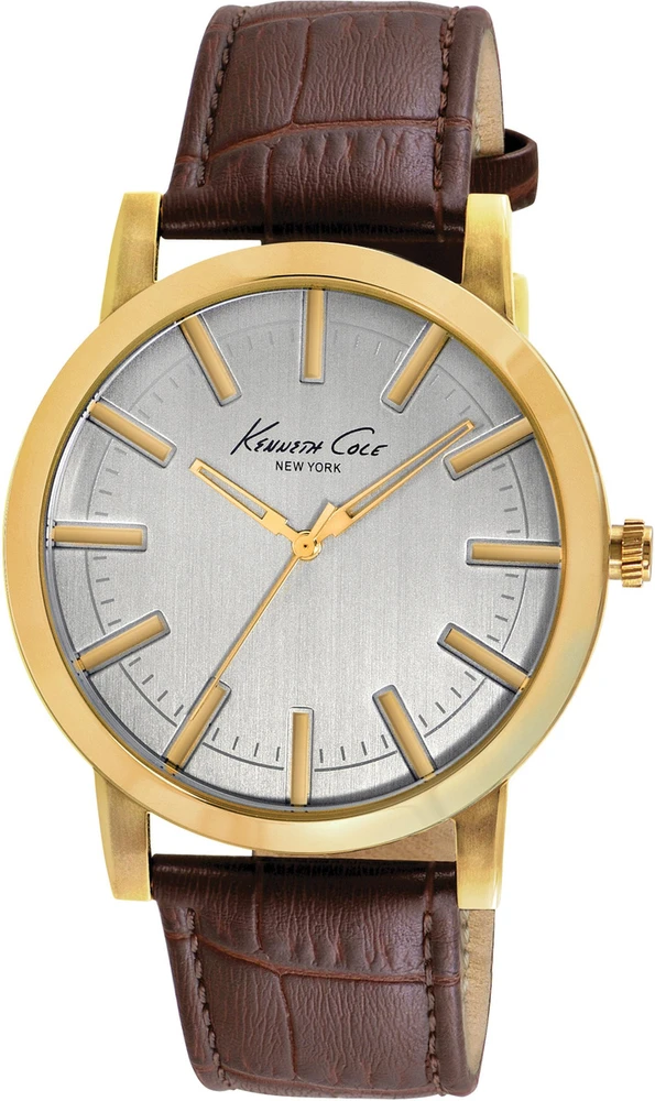 Laikrodis KENNETH COLE IKC8043. Kwarcowy, Kolor sidabrinė. Mężczyzna.