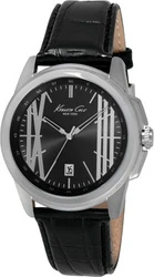 Laikrodis KENNETH COLE IKC8095. Kwarcowy, Kolor juoda. Mężczyzna.