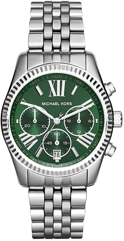 Laikrodis MICHAEL KORS MK6222. Kwarcowy, Kolor žalia. Unisex.