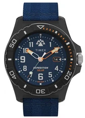 Laikrodis TIMEX TW2V40300. Słoneczny, Kolor mėlyna. Mężczyzna.