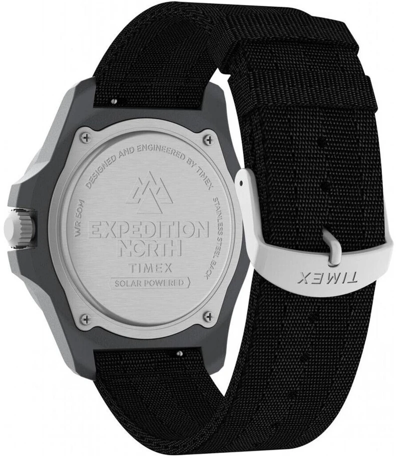 Laikrodis TIMEX TW2V40500. Słoneczny, Kolor juoda. Mężczyzna.