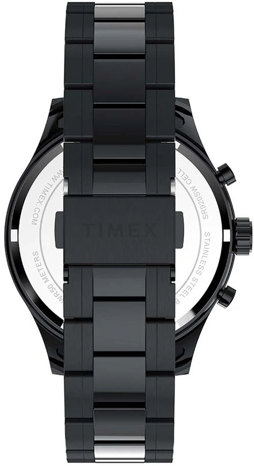Laikrodis TIMEX TW2Y01600. Kwarcowy, Kolor juoda. Mężczyzna.