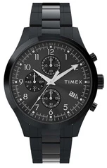 Laikrodis TIMEX TW2Y01600. Kwarcowy, Kolor juoda. Mężczyzna.