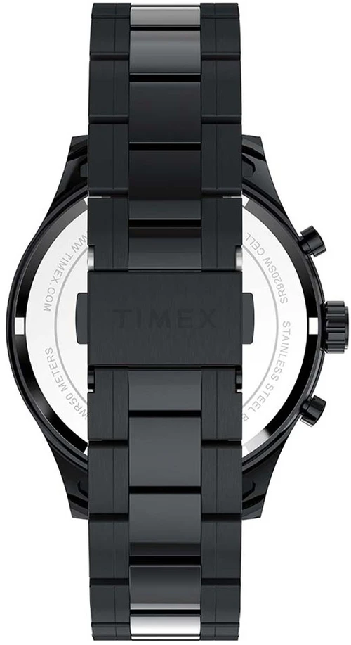 Laikrodis TIMEX TW2Y01600. Kwarcowy, Kolor juoda. Mężczyzna.