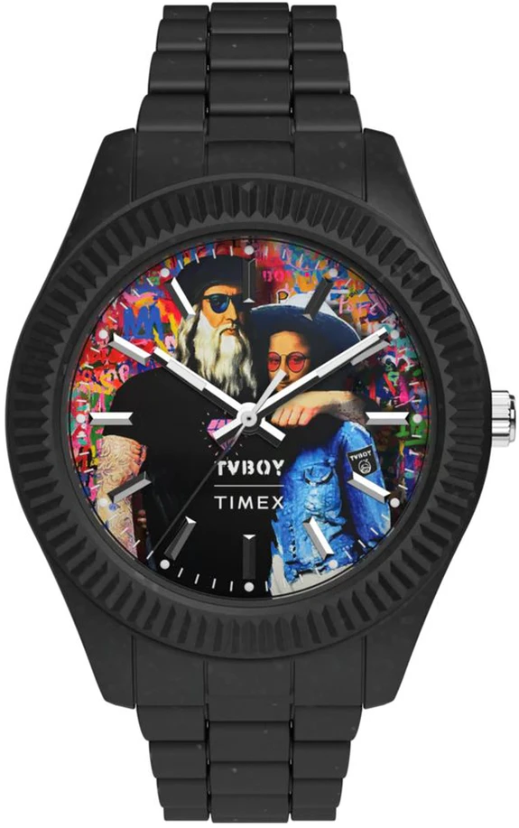 Laikrodis TIMEX TW2Y46700. Kwarcowy, Kolor raudona. Unisex.