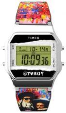 Laikrodis TIMEX TW2Y46800. Kwarcowy, Kolor raudona. Unisex.