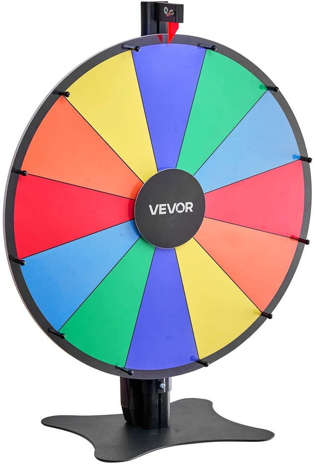 VEVOR 914 mm prizininko rato rinkinys su stovu