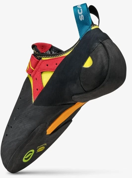 Laipiojimo bateliai Scarpa Drago, juodi ir geltoni