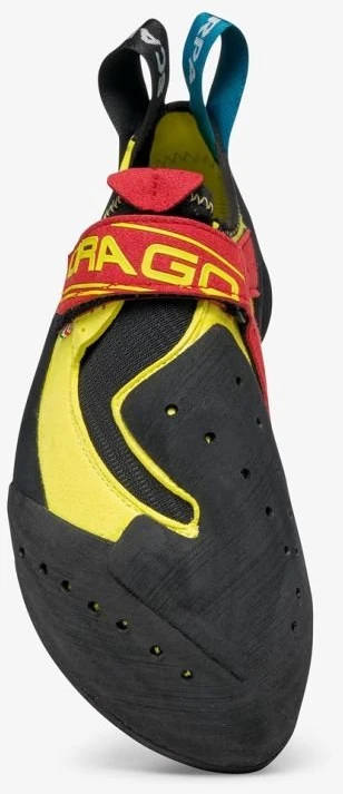 Laipiojimo bateliai Scarpa Drago, juodi ir geltoni