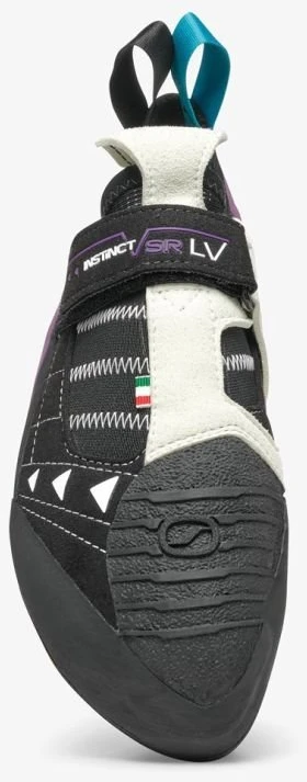 Laipiojimo bateliai Scarpa Instinct VSR LV, 38,5, juodi ir violetiniai