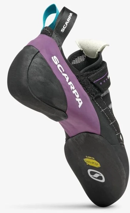 Laipiojimo bateliai Scarpa Instinct VSR LV, 38,5, juodi ir violetiniai
