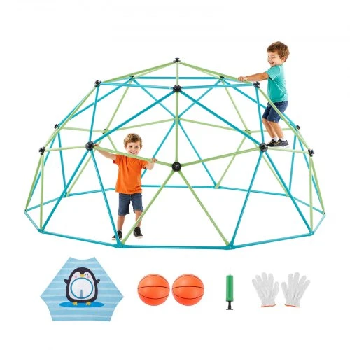 VEVOR 10 pėdų geometrinė laipiojimo kupolas