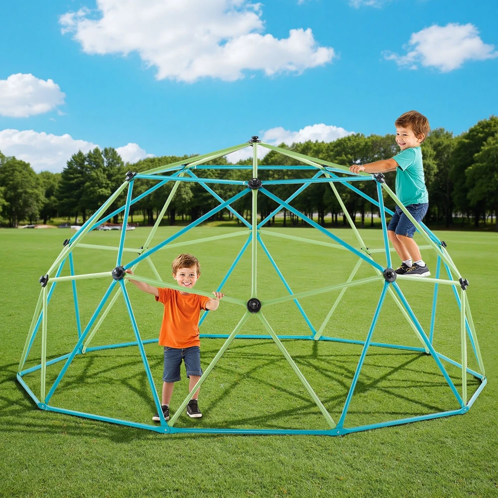 VEVOR 10 pėdų geometrinė laipiojimo kupolas