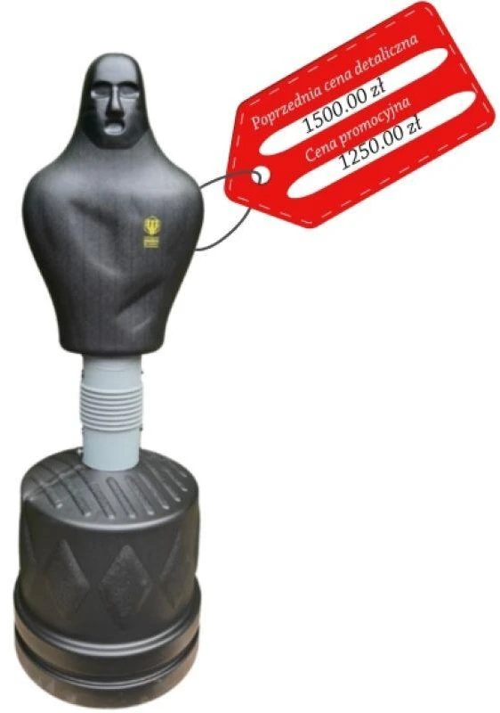 Laisvai pastatomas reguliuojamas manekenas MASTERS BOX-MAN-1 juodas