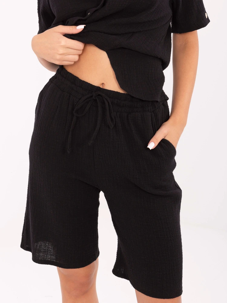 Laisvalaikio kostiumas moterims-LK-KMPL-510096.96-juoda