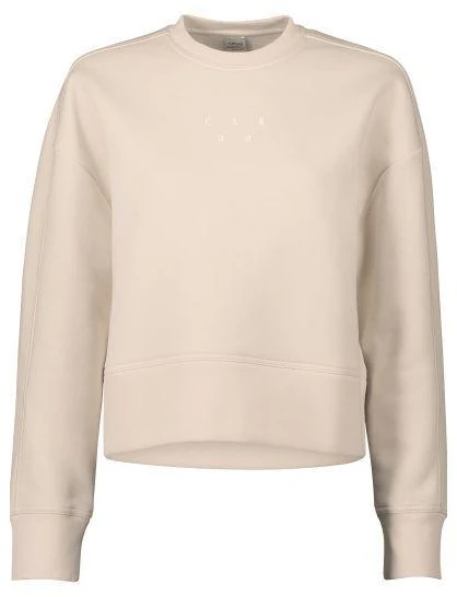Laisvo kirpimo džemperis su apvalia apykakle, smėlio spalvos, CASALL