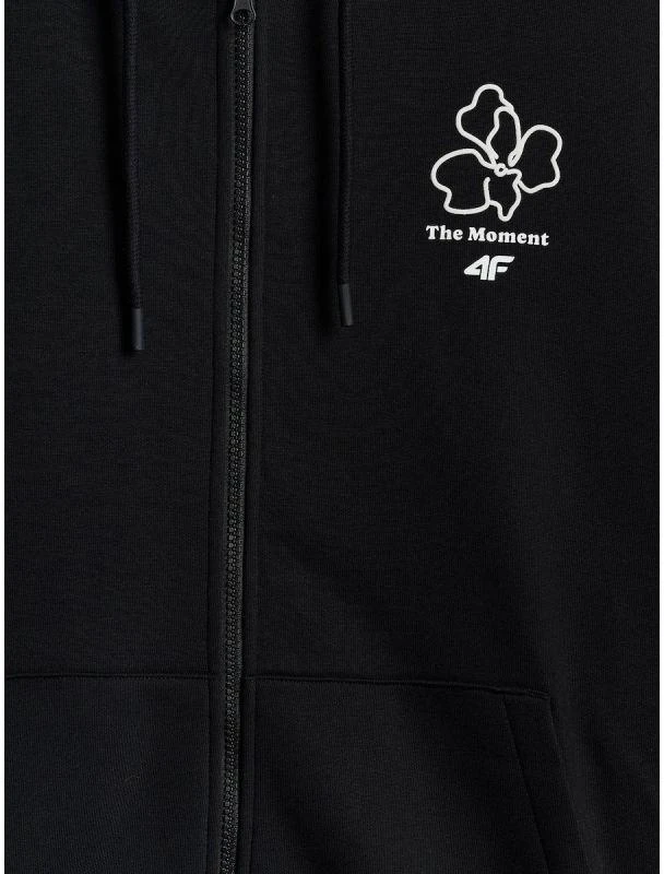 Laisvo stiliaus moteriškas džemperis su gobtuvu 4F 4FRSS26TSWSF2838-20S