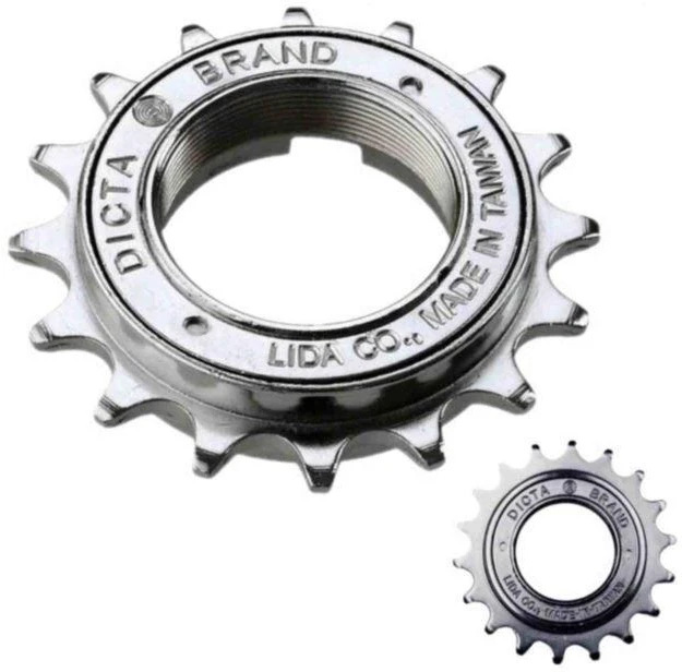 Laisvoji žvaigždė 1 greitis 20 dantukų 1/2''x1/8'' 1.37'' sidabrinė