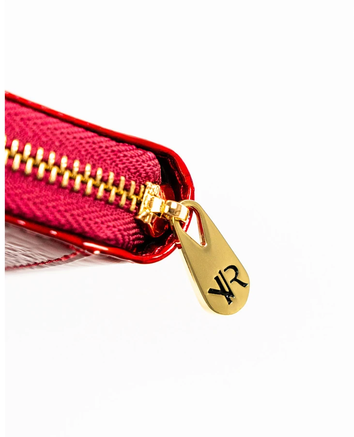 Rovicky Moteriška odinė piniginė PETERSON 25-1rs, raudona