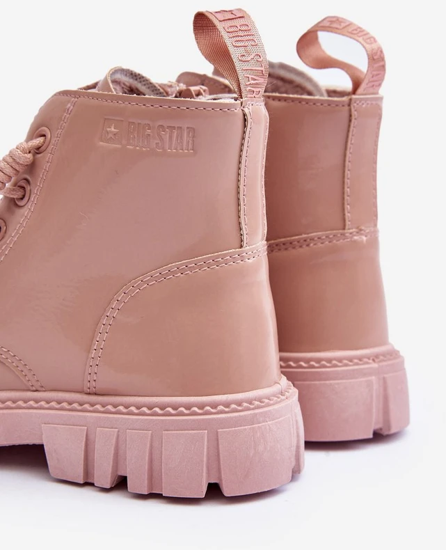 Lakuoti šilti batai Big Star Kids MM374144 Rožinė